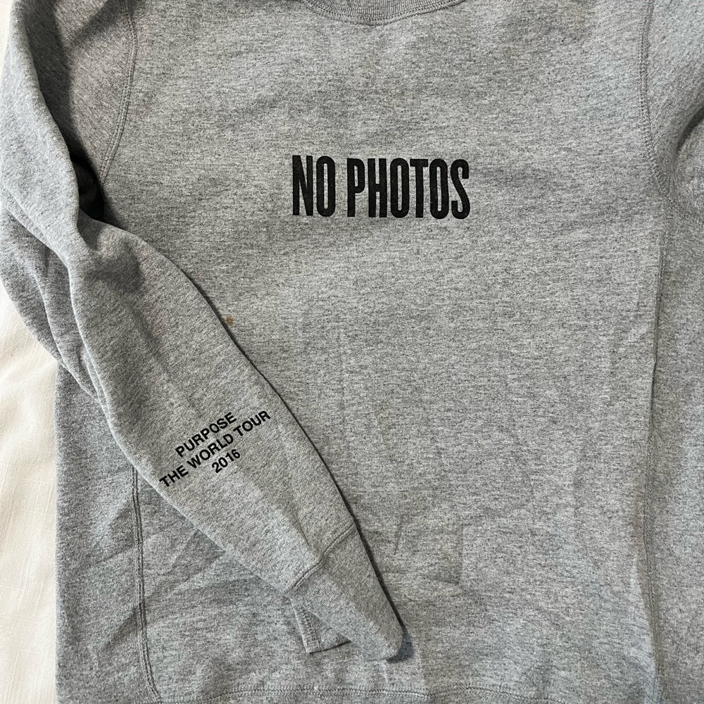 Barneys New York Gray Purpose Tour Sweatshirt